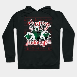 Happy Holidays Angels Hoodie